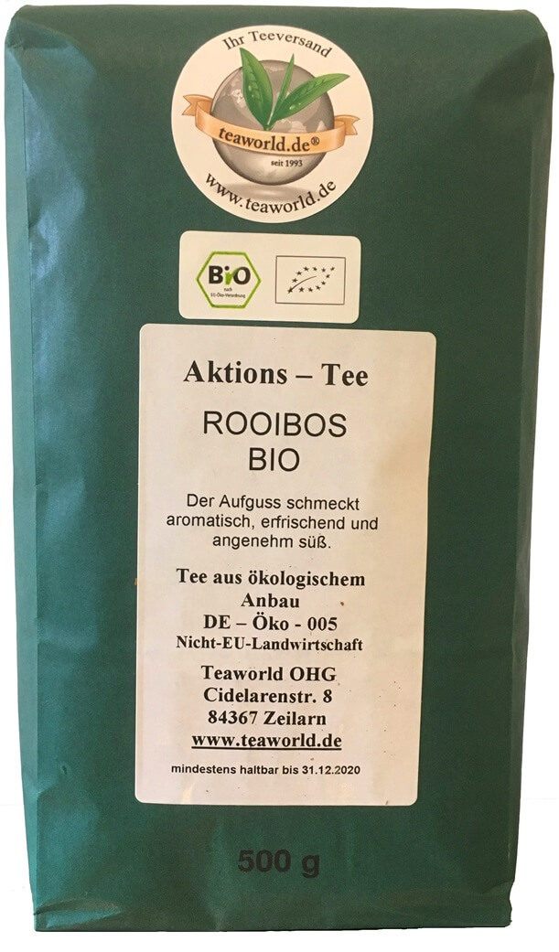Rooibostee Bio 500g Aktionspackung