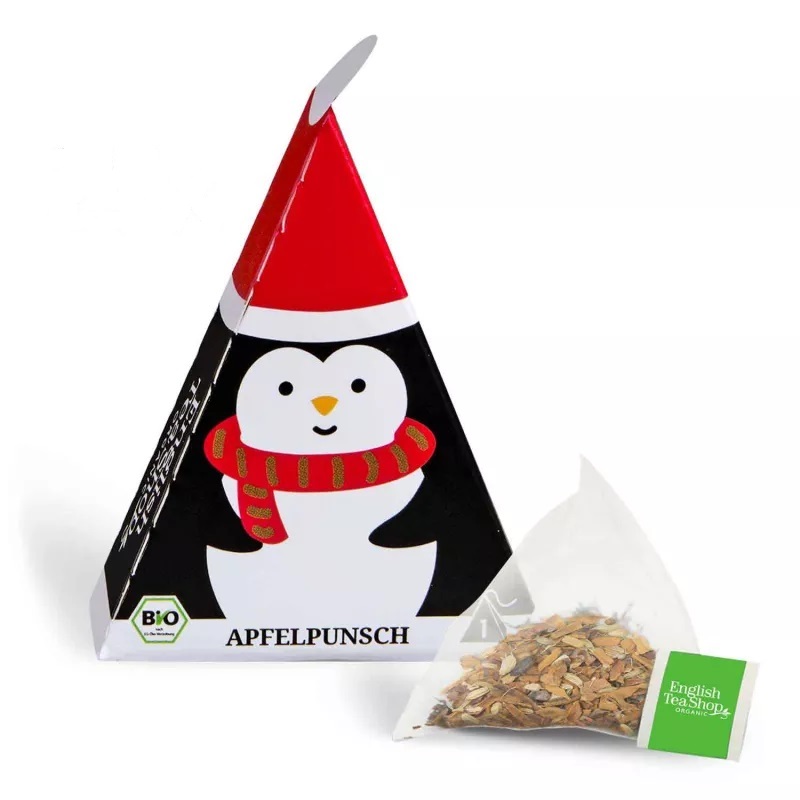 English Tea Shop - Apfel-Punch Gewürz "Penguin" BIO, 1 Pyramidenbeutel à 2 g