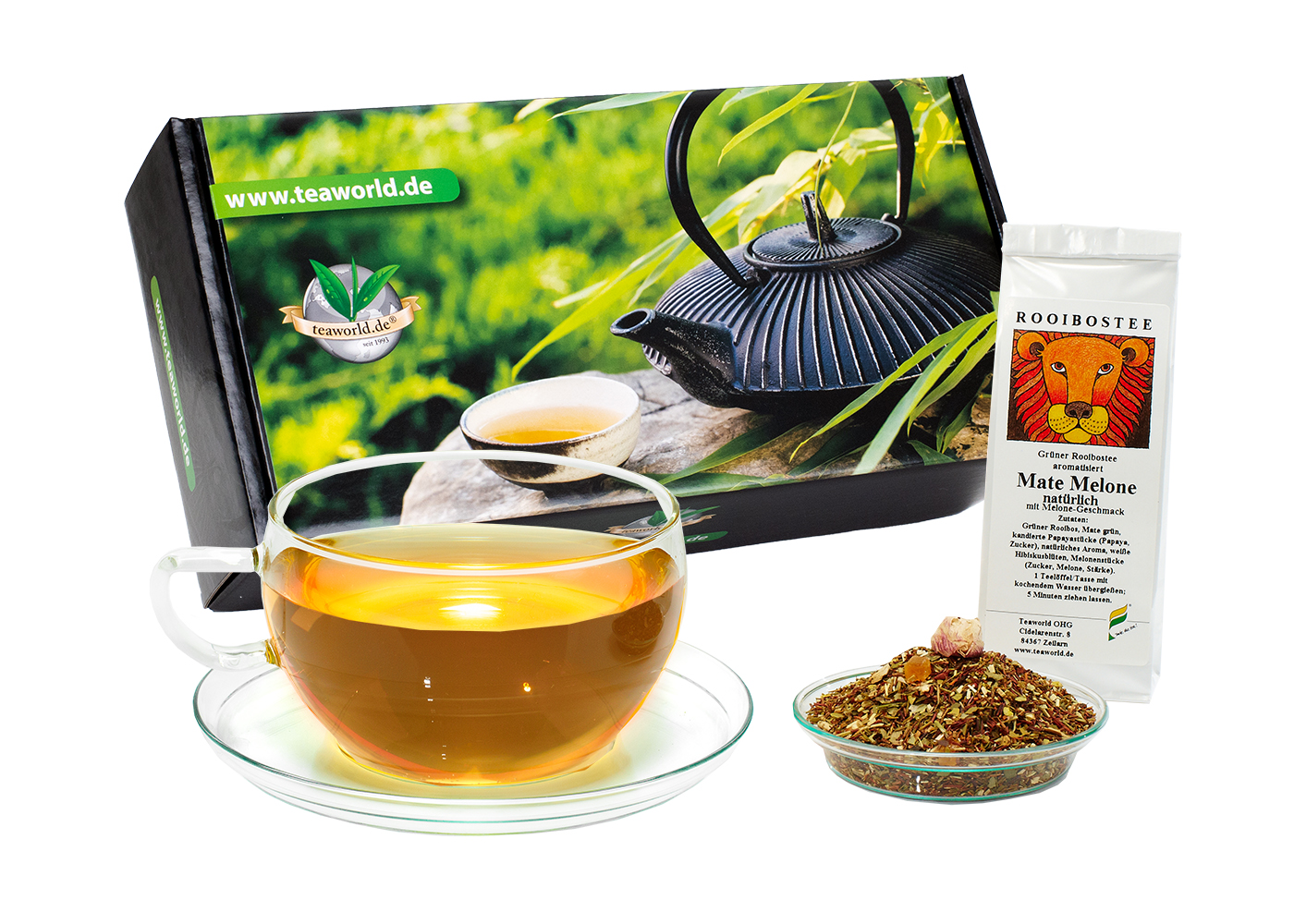 8x50g Mate Tee Probierpaket  - Tee kaufen leicht gemacht