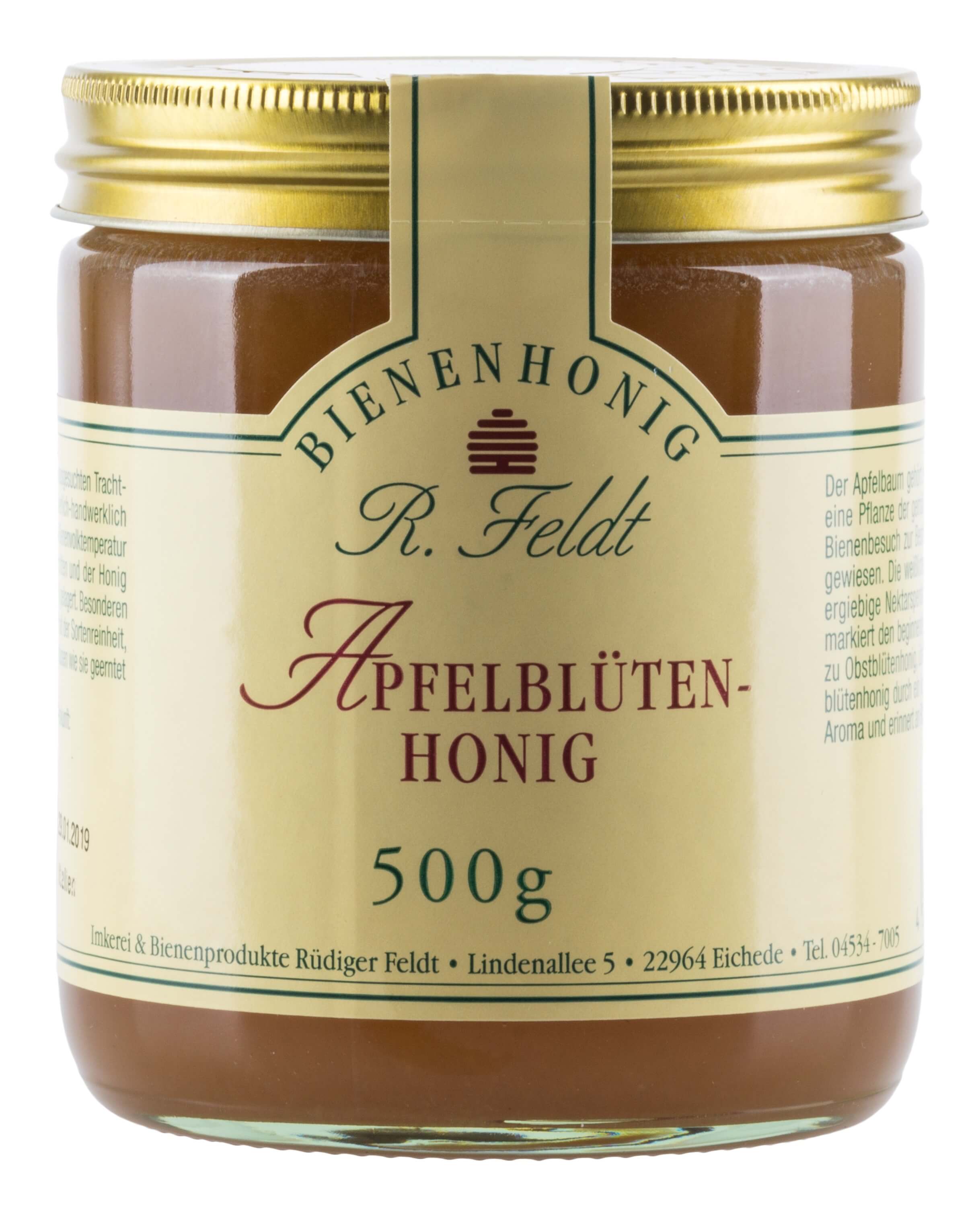 Apfelblüten Honig 500g