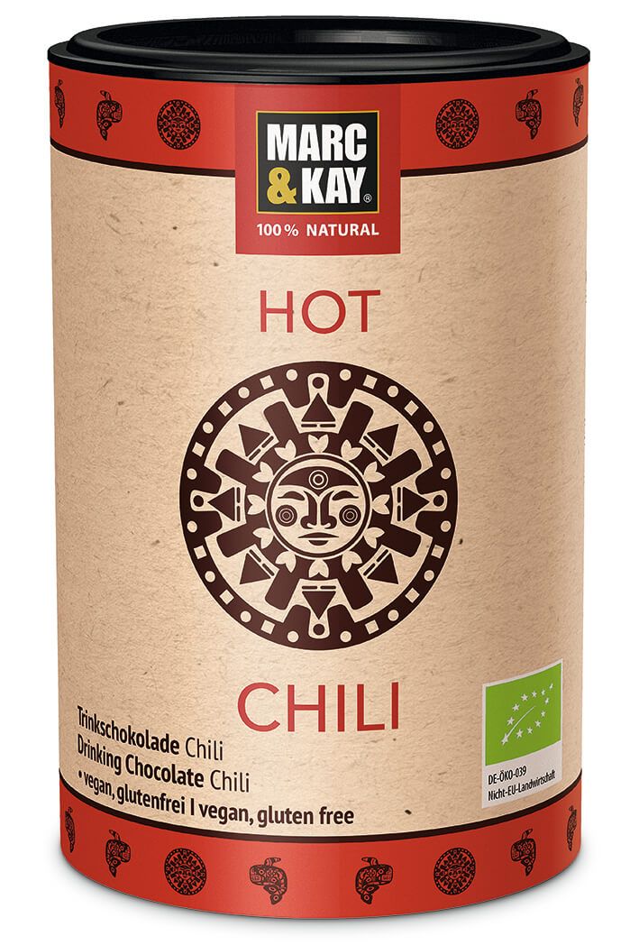 Marc & Kay Bio Trinkschokolade HOT CHILI 250g 