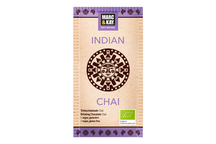 Marc & Kay Bio Trinkschokolade Chai INDIAN 25g - PROBIERPACKUNG