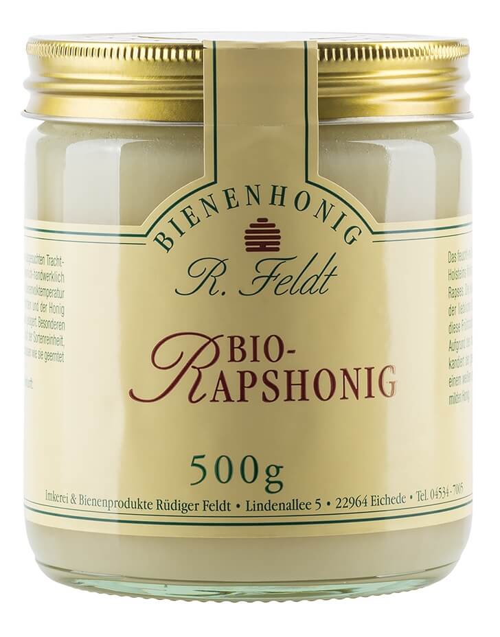 Bio Raps Honig aus Deutschland 500g