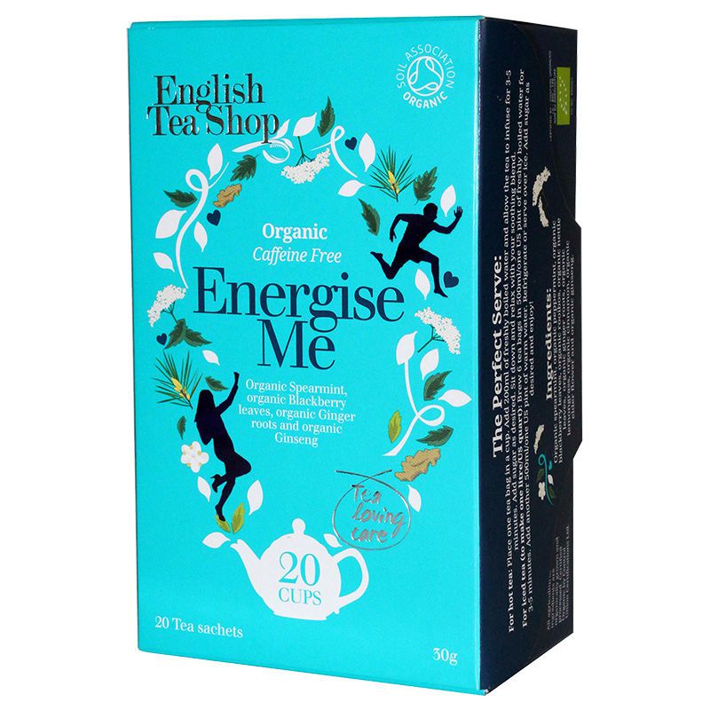English Tea Shop - Energise Me, BIO Wellness-Tee, 20 Teebeutel